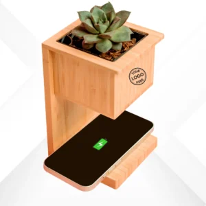 Wireless Charger with Planter