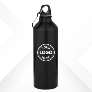 Custom Black Aluminium Bottle