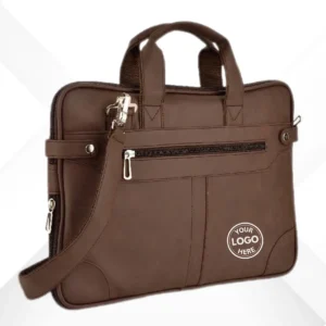 Classic Brown Laptop Bag for Executive Gifts