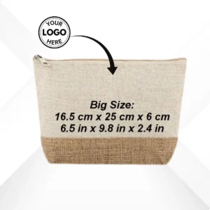 Stylish Cotton Jute Hand Pouches