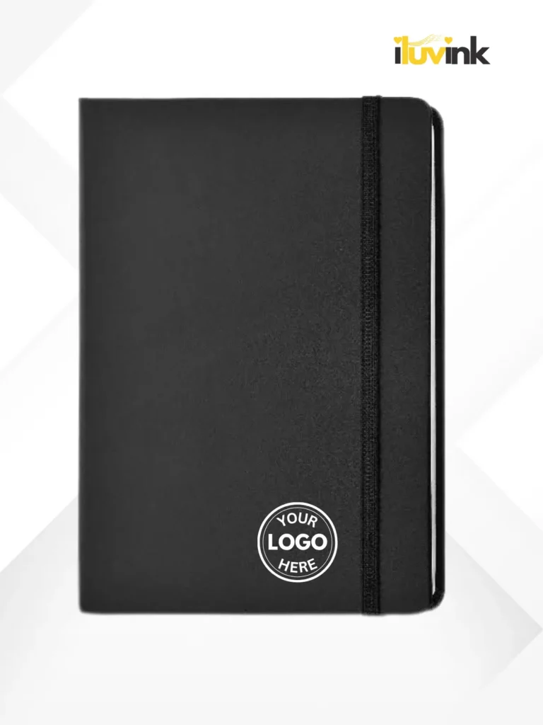 Elastic Black Notebook