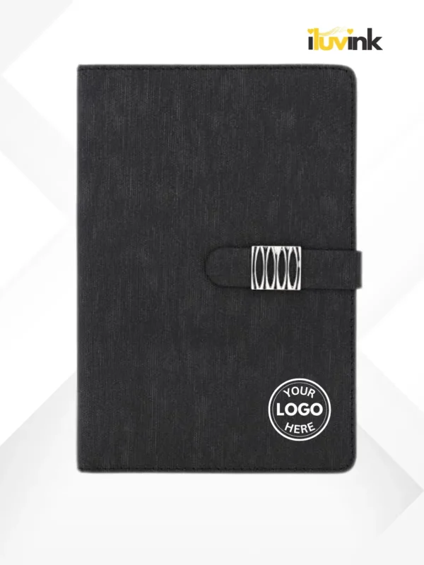 Triangle Flap Grey Notebook