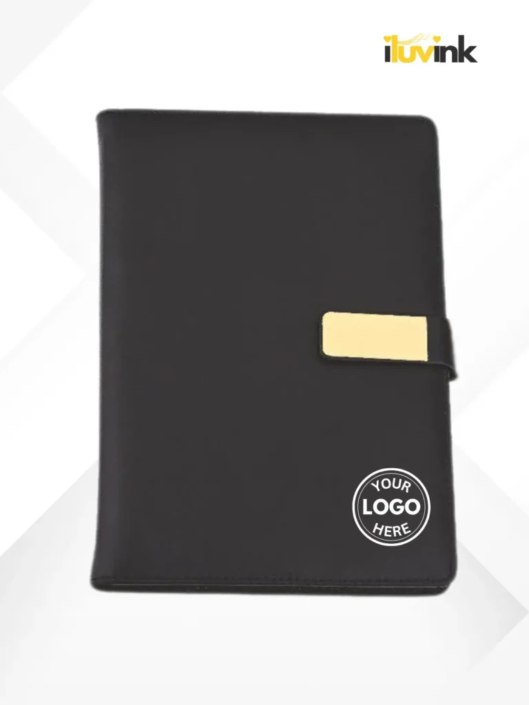 Black Soft PU Notebook