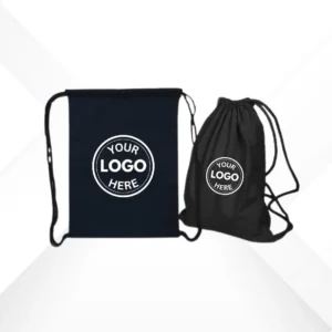 Black Drawstring Bag