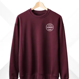 Create Your Customized Maroon Sweatshirt