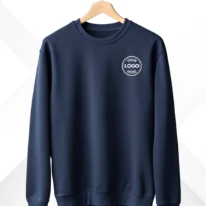Create Your Customized Navy Blue Sweatshirt