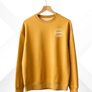 Customized Mustard Yellow Sweatshirt
