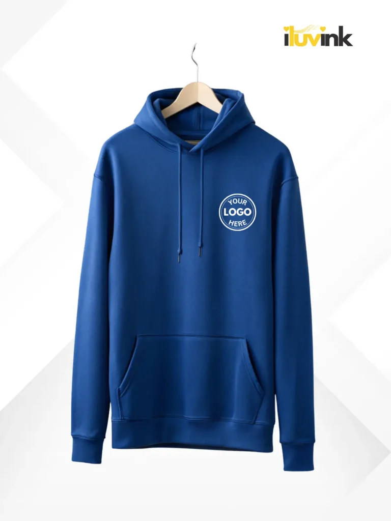 Customized Royal Blue Hoodie