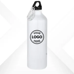 White Aluminium Bottle