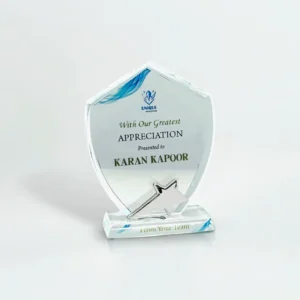 Crystal Glass Trophy WG 7359